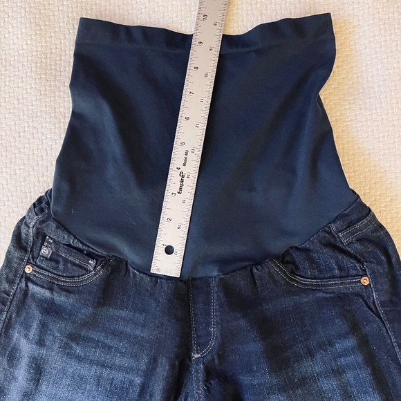 Maternity Pregnancy AG Adriano Goldschmied Dark Blue Jeans - Picture 9 of 12